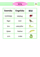 förhandsvisning - Engelska Spring arbershäfte med facit - sida 3