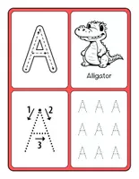 Aperçu - Matériel pour travaux manuels / dessin - PreK Morning Letter and Number Tracing - Page 2