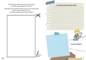 Aperçu - Feuilles d'exercices - Kit Carnets de voyage à remplir - Normandie - 3-6 ans ET 6-10 ans - Page 3