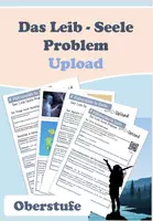 Vorschau - Arbeitsblätter - Upload / Leib-Seele-Problem / Oberstufe - Deckblatt