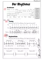 Vorschau - Arbeitsblätter - Musik fachfremd unterrichten: Der Rhythmus - Seite 1