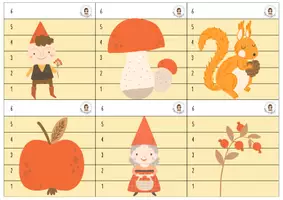 Aperçu - Apprentissages en autonomie - ATELIERS AUTOMNE jeu de cartes bataille des grandeurs - Page 3