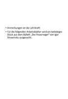 Vorschau - Unterrichtsreihen - Unterrichtspraktische Ideen zu: Der Feuervogel von Igor Strawinsky - Seite 2