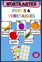 Vorschau - Spiele - Wortkarten: Fruits & vegetables - Deckblatt