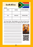 Vorschau - Arbeitsblätter - South Africa_Übungsblätter - Deckblatt