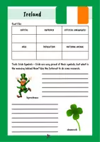 Vorschau - Arbeitsblätter - Ireland_Übungsblätter - Deckblatt