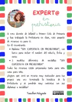 Vista previa - Refuerzo / NEE / Materiales de apoyo - DIPLOMAS Y MEDALLAS EXPERT@ EN PREHISTORIA - Portada