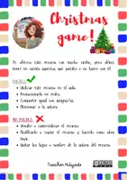 Vista previa - Juegos / Gamificación - Christmas vocabulary game- Cards - página 1