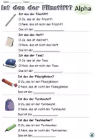 Vorschau - Arbeitsblätter - Übung "Meine Schulsachen" - "Ist das der Filzstift?" - DaZ - Seite 2
