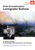Vorschau - Stundenentwürfe - Dmitri Schostakowitsch: Leningrader Sinfonie - Deckblatt