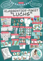 Vorschau - Spiele - Klassentier Materialpaket "Luchs" / Luchsklasse (inkl. Clipart!) - Deckblatt