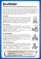 Vorschau - Arbeitsblätter - BERUFSFELDER - Fokus auf 4 Berufsfelder | 45min - Seite 3
