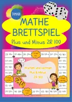Vorschau - Spiele - Mathe Brettspiel "Plus und Minus bis 100": Mathematik Klasse 2 | Mathe Spiele Klasse 2 | Rechnen im ZR 100 - Deckblatt