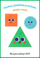 Vista previa - Unidades / Secuencias / Situaciones de Aprendizaje - GEOMETRÍA INGLES-ESPAÑOL - Portada