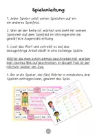 Vorschau - Spiele - Brettspiel Deutsch: Rechtschreibung Spiel T oder D am Ende | harte und weiche Konsonanten - Unterricht, Förderstunde & Legasthenietraining - Seite 2