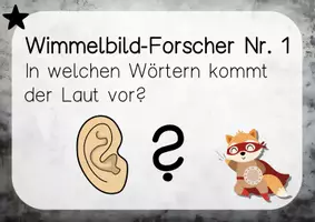 Vorschau - Arbeitsblätter - Wimmelbilder Buchstabeneinführung Buchstaben-Helden - Seite 2