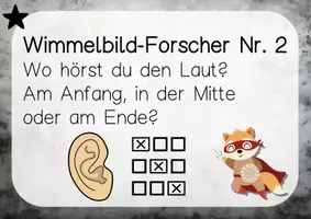 Vorschau - Arbeitsblätter - Wimmelbilder Buchstabeneinführung Buchstaben-Helden - Seite 3