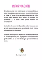 Vista previa - Refuerzo / NEE / Materiales de apoyo - Chuleta de mesa para tercer ciclo de primaria - página 2