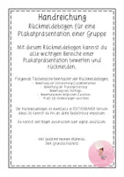 Vorschau - Klassenarbeiten - Bewertungsbogen Rückmeldebogen Plakat Präsentation - Seite 1