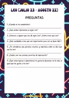 Aperçu - Feuilles d'exercices - Ton horoscope est-il Lion ? Espagnol. - Page 3