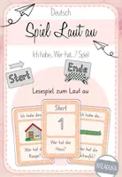 Vorschau - Spiele - Materialpaket Lesespiel : Ich habe - wer hat? Zum Laut au ei eu ng pf ch sch sp und st - Seite 1