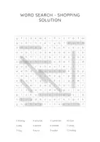 Vorschau - Arbeitsblätter - Word Search Shopping / Englisch 4-6 / Suchsel / Wortgitter - Seite 3