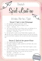 Vorschau - Spiele - Lesespiel : Ich habe - wer hat? Zum Laut eu - Seite 1