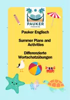 Vorschau - Arbeitsblätter - Pauker Englisch - Summer Plans (Differenzierte Wortschatzübungen) - Deckblatt