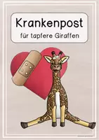 Vorschau - Anderer Materialtyp - Giraffenklasse - Krankenmappe / Krankenpost - Seite 2