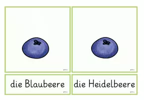 Vorschau - Spiele - Obst : Bildkarten mit Worten und Anlauten - Seite 2