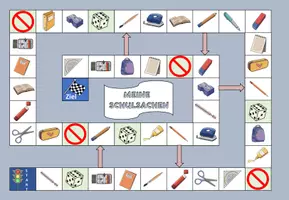 Vorschau - Mal- und Bastelvorlagen - Materialpaket Brettspiel / Spielplan inklusive Vorlage (ständig wachsend) - Seite 2