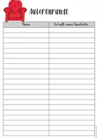 Vorschau - Arbeitsblätter - Autorenrunde: Liste zum Eintragen - Seite 3