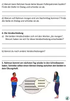 Vorschau - Arbeitsblätter - Dialog + Übungen "Im Schreibwarenladen" - Meine Schulsachen - DaZ / DaF / Deutsch - Seite 3