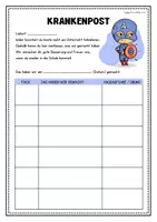 Vorschau - Mal- und Bastelvorlagen - Superheldenklasse: Krankenpost | Klassenraum | Klassenzimmer - Seite 3