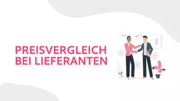 Vorschau - Arbeitsblätter - Preisvergleich bei Lieferanten - Seite 1