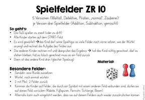 Vorschau - Spiele - Rechenspiele für den ZR10, ZR20, ZÜ - Kl.1 #edukisommerschnapper - Seite 3