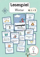 Vorschau - Spiele - Lesespiel Winter | Ich habe... Wer hat...? - Deckblatt