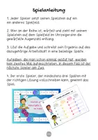 Vorschau - Spiele - Mathe Brettspiel: Kleines 1x1 "1er Reihe" | Malaufgaben Klasse 2 | 1x1 Spiele | Mathe Klasse 2 | Rechnen im ZR 100 | Einmaleins Spiel - Seite 2