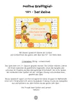 Vorschau - Spiele - Mathe Brettspiel: Kleines 1x1 "3er Reihe" | Malaufgaben Klasse 2 | 1x1 Spiele | Mathe Klasse 2 | Rechnen im ZR 100 | Einmaleins Spiel - Seite 1