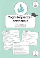 Vorschau - Arbeitsblätter - Yoga Sek 1 & 2: Yoga-Sequenz selbst erstellen | Erklärungen - Deckblatt