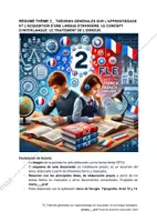 Vista previa - Tarjetas / Manipulativos - T2 Théories apprentissage 2 Teorias de aprendizaje - página 1