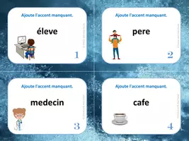 Aperçu - Apprentissages en autonomie - Ajoute l'accent manquant - 32 CÀT - Page de couverture