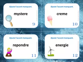 Aperçu - Apprentissages en autonomie - Ajoute l'accent manquant - 32 CÀT - Page 2