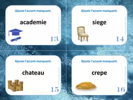 Aperçu - Apprentissages en autonomie - Ajoute l'accent manquant - 32 CÀT - Page 3