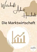 Vorschau - Fördermaterial/Inklusion - WAH: Marktwirtschaft Preisbildung Forscherfragen - Deckblatt