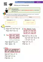 Vorschau - Unterrichtsreihen - Ableitungen & Ableitungsregeln - Lösungsvorschlag - Deckblatt