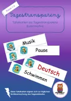 Vorschau - Poster - Tagestransparenz - Tafelkärtchen - Motiv Biene - Deckblatt