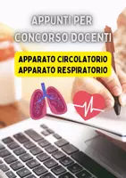 anteprima - Materiale di supporto/inclusione - Appunti su Apparato Circolatorio e Respiratorio - Pagina di copertina