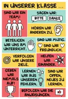 Vorschau - Mal- und Bastelvorlagen - Klassenregeln - Plakat - Seite 2