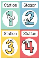 Vorschau - Poster - STATIONSKÄRTCHEN (Classroom Management) - Seite 1